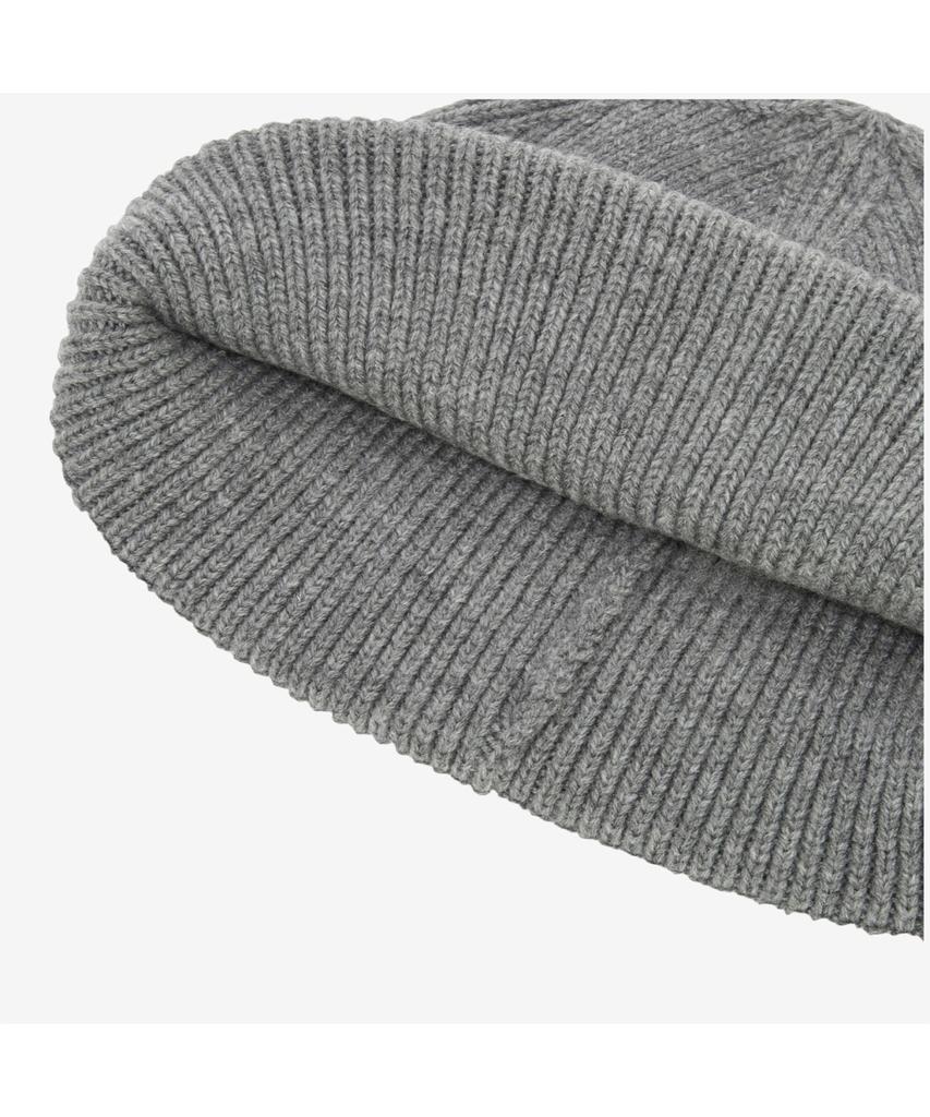Noseupeiseu Ne3Br61B Big Logo Beanie Melange_Grey