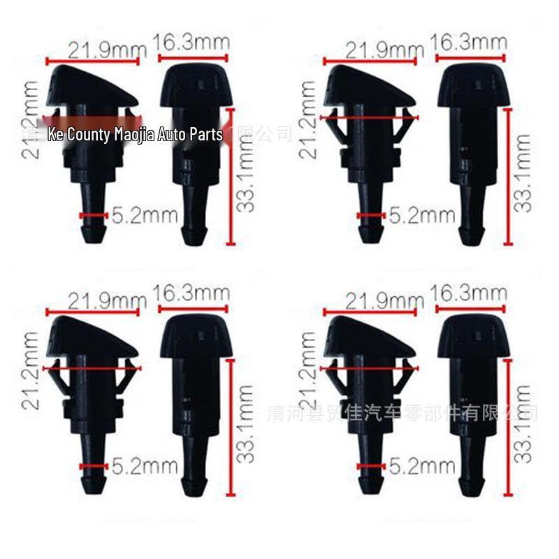 Einloch-Waschdüse für Chrysler Pickup-Scheibenwischer