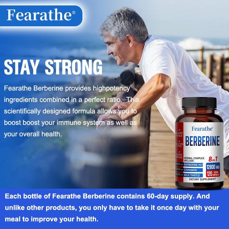 Berberina e Cannella di Ceylon 6000 mg 120 capsule Salute del Cuore e Immunità