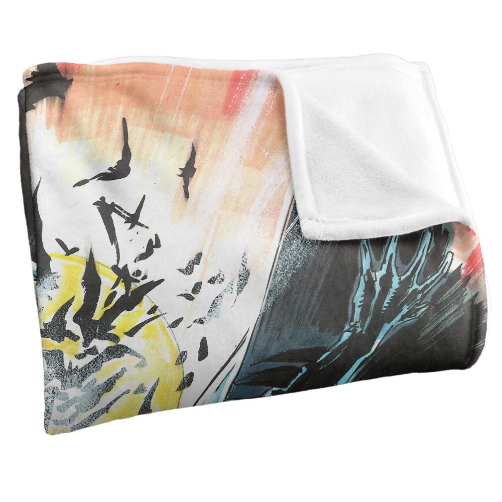 Batman Silky Leaping Soft Touch Blanket