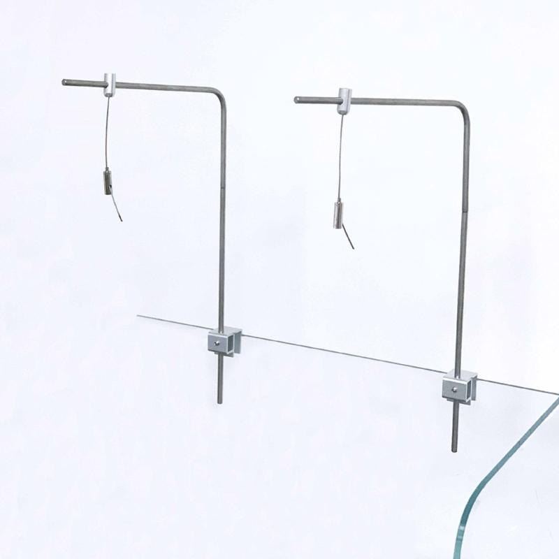 Universal Fish Tanks Lamp Mounting Frame Simple Installation Durability Aluminum Aquariums Light Support