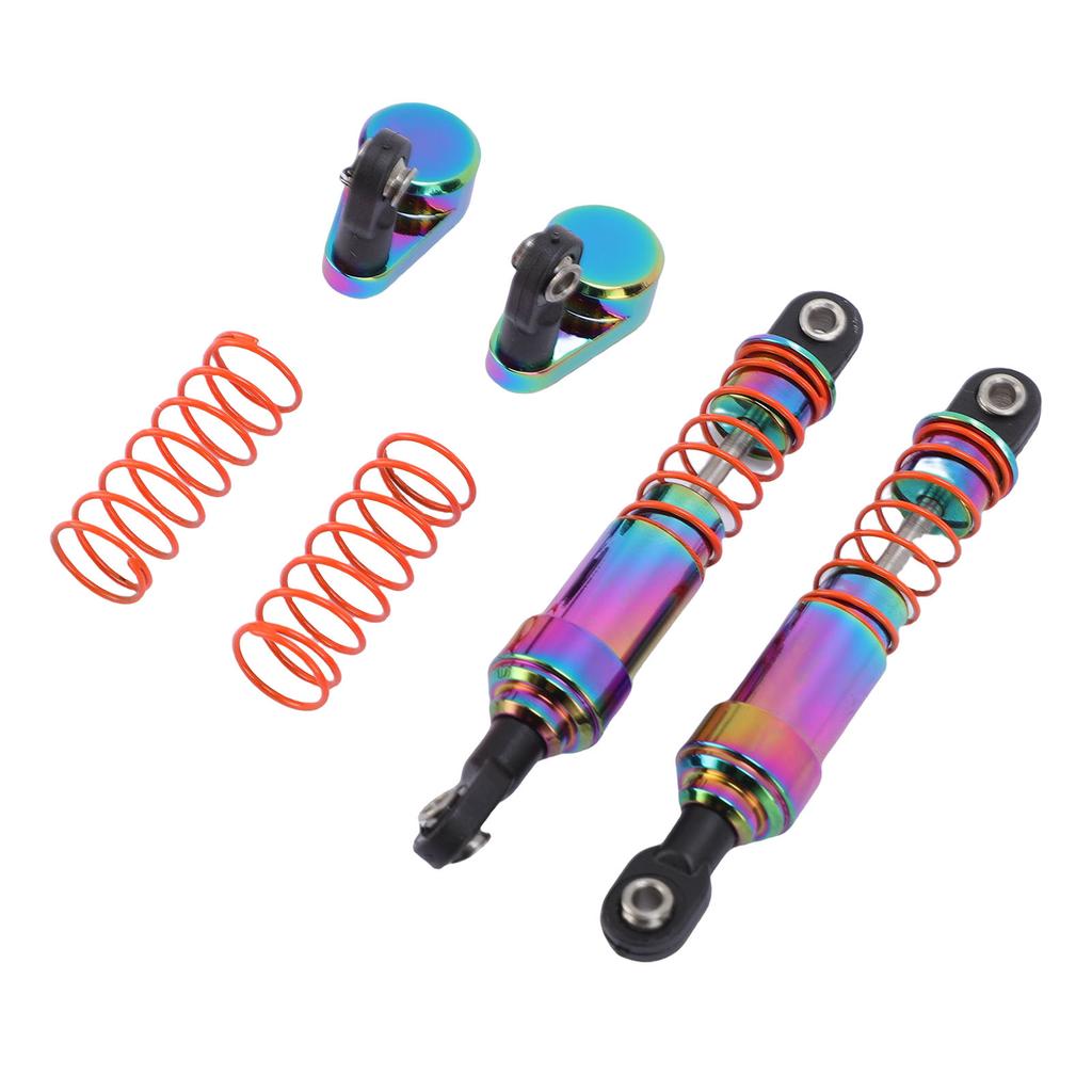 1 Pair RC Shock Absorber Kit Damper with Offset Caps Springs Remote Control Car Parts Aluminum Alloy Large Caliber