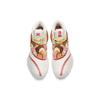 New Anta Thompson KT6 Series 'Noodle Soup' Cushioning Anti-Slip And Wear-Resistant High-Top Basketball Shoes White Red 912131101S-1
