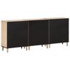 Side Tables (Set of 3) 60 x 33 x 75 cm Solid Mango Wood