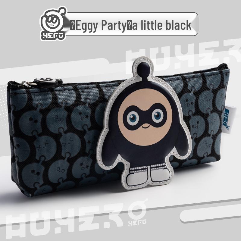 

Многослойный пенал Egg Party - Стиль Доры, большой вместимости, сумка для канцелярских товаров для мальчиков