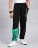 Boys Printed Black Regular Fit Lower