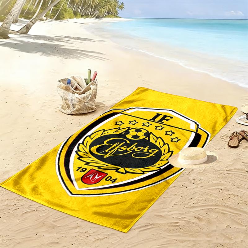 If Elfsborg Print Beach Towel Large Soft Quick Dry Towel For Beach Camping Swimming