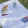 Outdoor Machine Washable Bohemian Blanket White Vintage Picnic Cloth Vintage Carpet Camping Solid Color Picnic