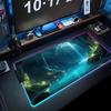 Fantasy Cave Mouse Pad RGB Gaming Mousepad Big LED Pad PC Desk Mat Luminous Mouse Pad Large Keyboard Mats Table Rug With Backlit