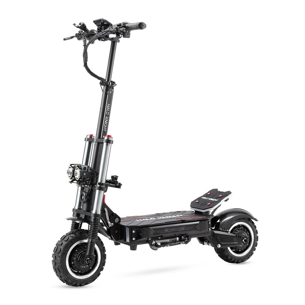Halo Knight T107Pro: Doppelte 6000W-Motoren fressen alles. 60V38.4Ah hält ewig. 95 km/h fliegt