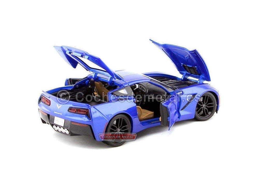 [Maisto]Maisto 2014 Chevrolet Corvette Stingray Z51 Blau 1/18 von 31677 31677BL [Parallelimportware]