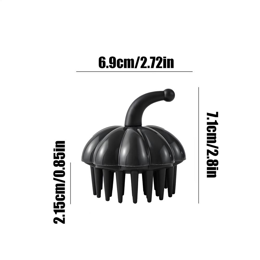 Shampoo-Bürste Flexible Borsten Tragbare Shampoo-Massagebürste Nasshaarbürste zur Schuppenentfernung Shampoo-Bürste