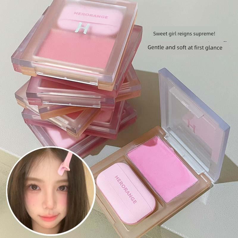 Bobo Milk Mist Blush Cream 2025 New Expanding and Contracting Color Nude Makeup Natural Matte Potato Mud Girl Blush Palette