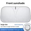 1 Piece Front Rear Car Window Sunshade Universal Uv Protection Shield Visor Windshield Cover Auto Anti Snow Ice
