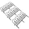 3 Pcs Plastic Fence Christmas Tree Decorations Festival Decorative Path Wedding Garden Pastoral