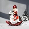 Nutcracker Rocking Horse Puppet Soldier European Home Accessories Desktop Living Room Boys And Girls Gift Decoration Ornaments