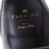 Great CARMINA Leather shoes SIMPSOM Medallion Straight Tip Navy mens 8 Used