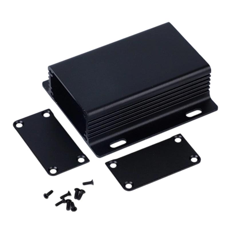 

Aluminum Heat Dissipation Case Project Box Power Shell 25x71x80mm For Computer Hardware Cooling Case 1
