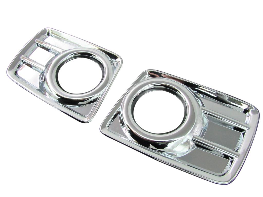 BRIGHTZ Chrome Fog Light Covers for Custom early JF Box Custom Box Custom Custom Custom 17167 N-BOX (JF1/JF2, model) [FOG-COV-021] F1/F2 1/2 N-BOX