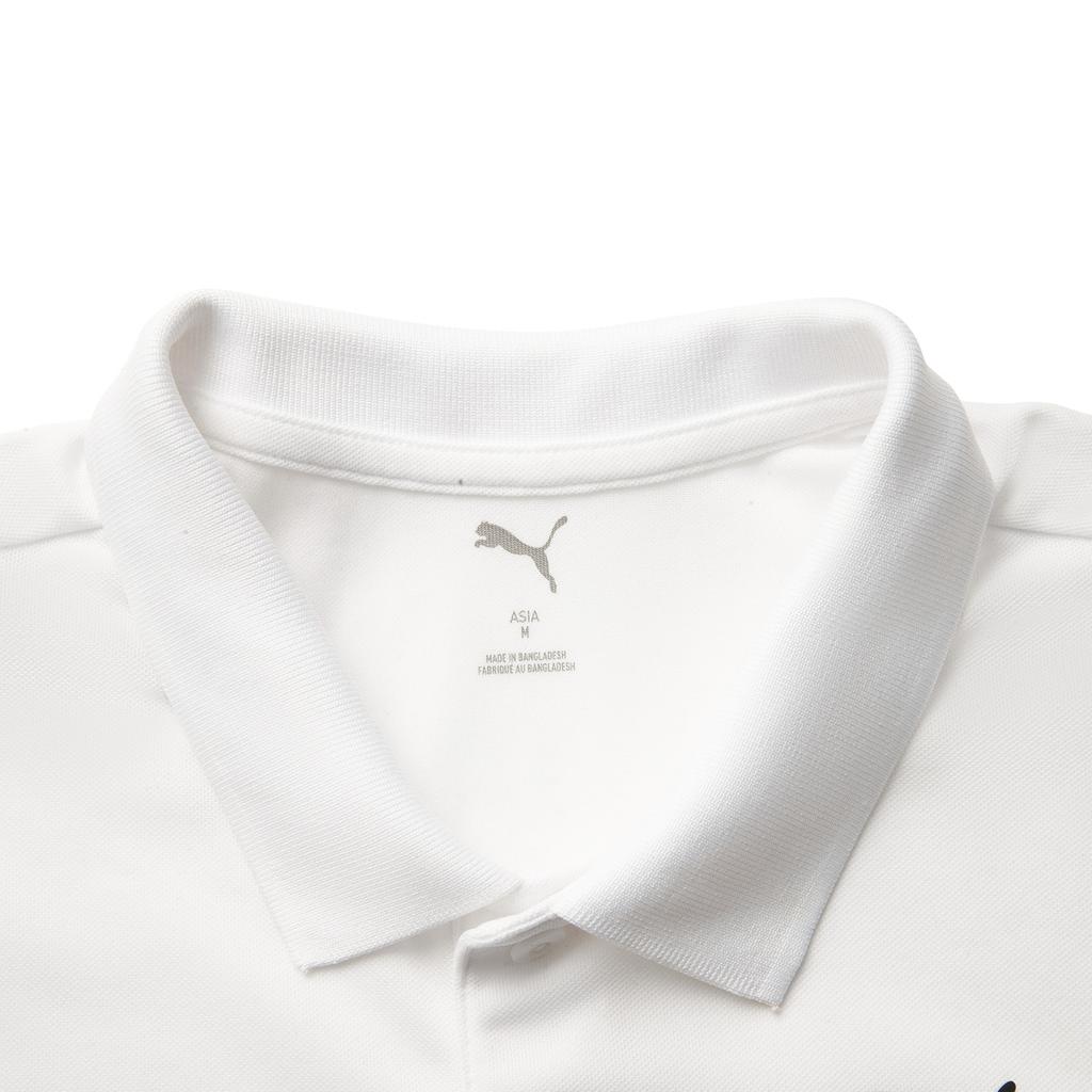 PUMA Slim Fit Quick Dry Fashion Soft Sports Polo Shirt Unisex Tops White 521933-52