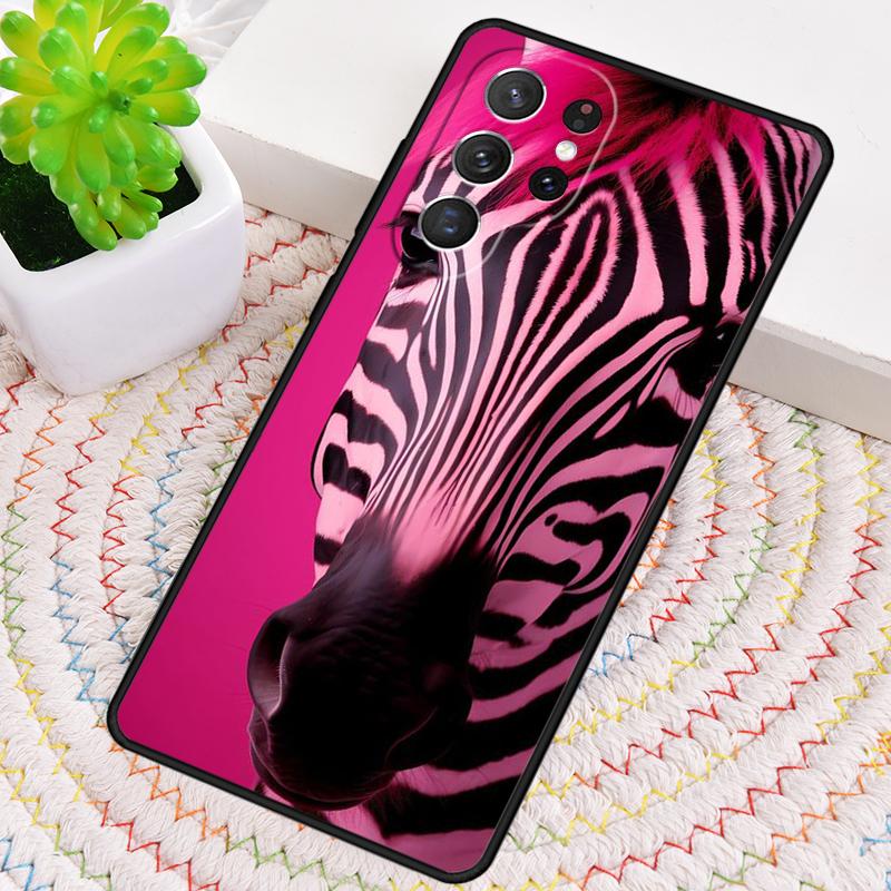 Zebra Animal TPU Phone Case For Samsung Galaxy note 10 pro S26 S25 S24 S23 S22 Ultra Plus S21 FE S20 Shockproof Cover