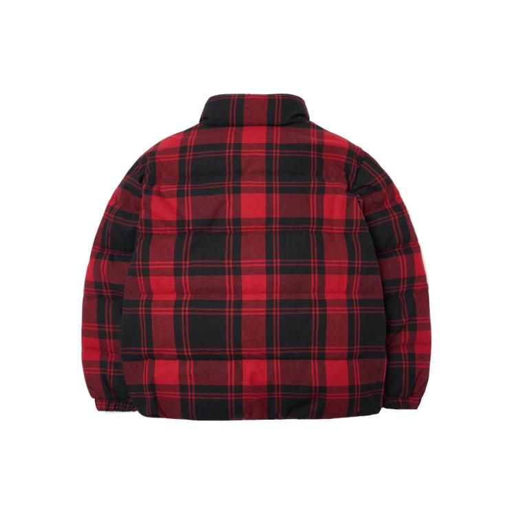 New MLB Mlb Base Logo Puffer Jacket Unisex Red 3ADJP0216-43RDD