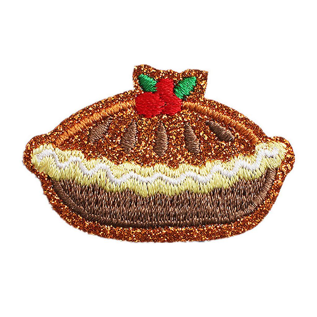 Christmas Iron-on Embroidered Patches Sew Applique Embroidered Patches for Jeans Clothing Festival DIY Christmas Gifts