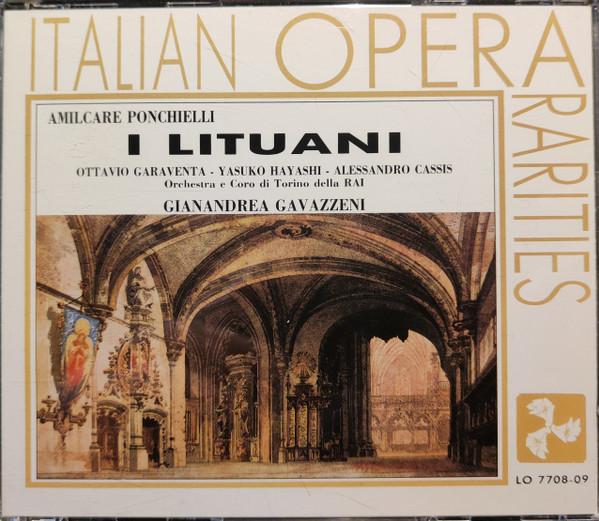 

CD AMILCARE PONCHIELLI - I Lituani LO770809 Italian Opera R 1993 Italy Classical Used