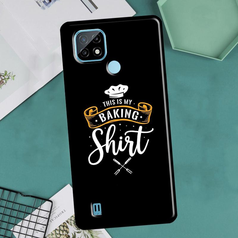 Baking Cook Chef For OnePlus 10 Pro 9 Pro 8T 9R Nord2 Case For Realme 9 8 Pro 8i 9i C35 GT Neo 2 3 Master