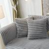 Kaninchen Plüsch Sofa Kissen Winter Verdickt Sofa Abdeckung Neue Universal Kissen Sofa Abdeckung Stoff Handtuch Anti-katze Kratzer