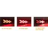 12V Car Accessory LED Rear Lights For Nissan Patrol Y62 2015 2016 2017 2018 Reflector Bumper Lamp Brake Light