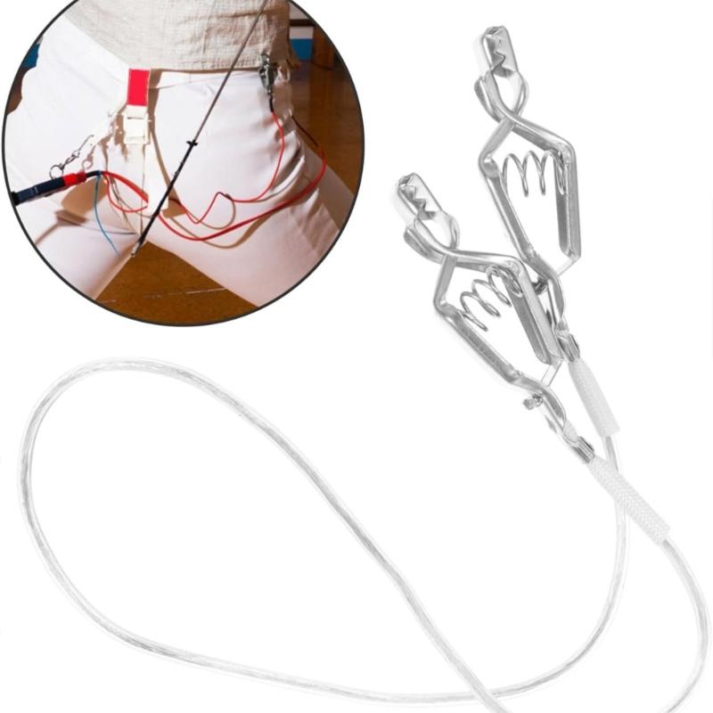 Foil Head Clip Line Fencing Sabre Foil Cord Head Line Cable Clip Fencing Guard Mask Cord Clip Fencing Mask Clip Holder