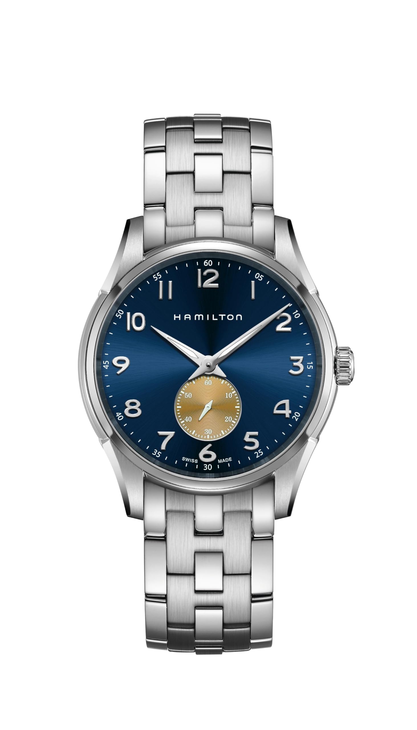 

HAMILTON Watch Genuine Warranty Jazzmaster Quartz Imported H38411140 [HAMILTON] [Regular Product] Men s синій