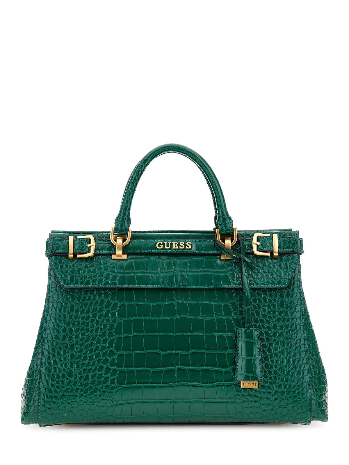 Sac Bandoulière Guess Sestri Luxury Satchel Emerald CX898506