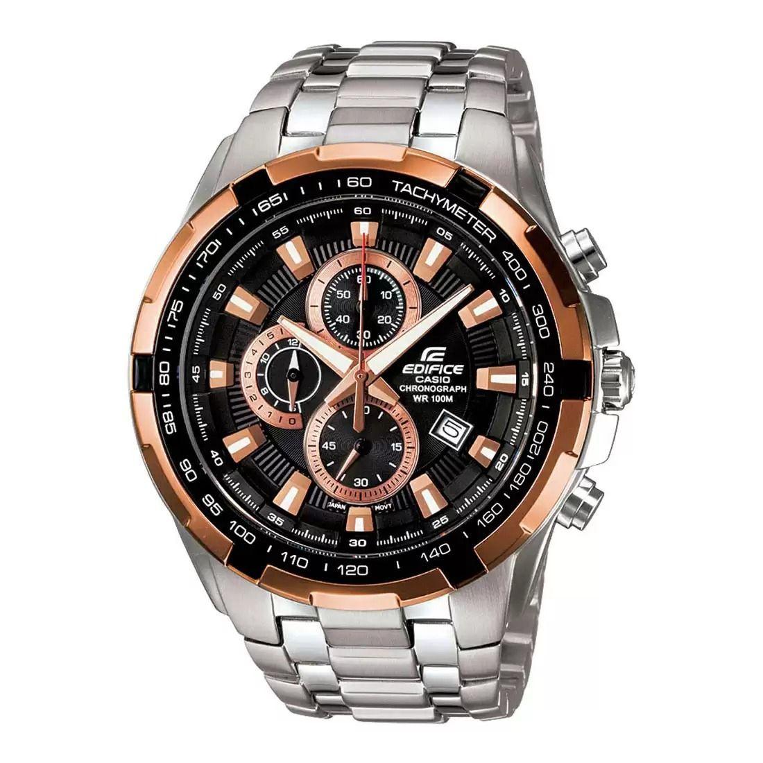 

Мужские часы с хронографом серебристые, Silver Chronograph Men s Watch, Casio