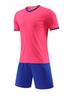 Adult Kids Soccer Uniform Set Breathable Sweat Absorption Quick Dry Soccer Jersey Stitching Color Competition Training Soccer Uniform