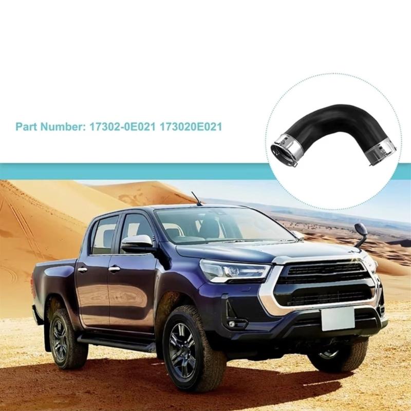 Engine Output Enhancer Intercooler Hose Strong Plastic Intercooler Link 17302-0E021 Improves Efficiency Power for HiLux