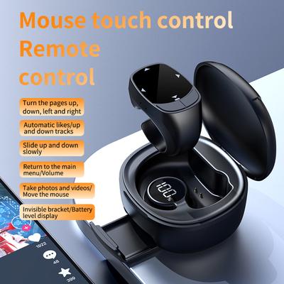 Remote Control BT Camera Video Recording Remote Remote Scrolling Ring Touch Screen Page Turner for iPhone Android