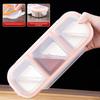 2Pcs Steel Food Snack Containers Leak-proof Stainless Containers 45691 Compartment Condiment