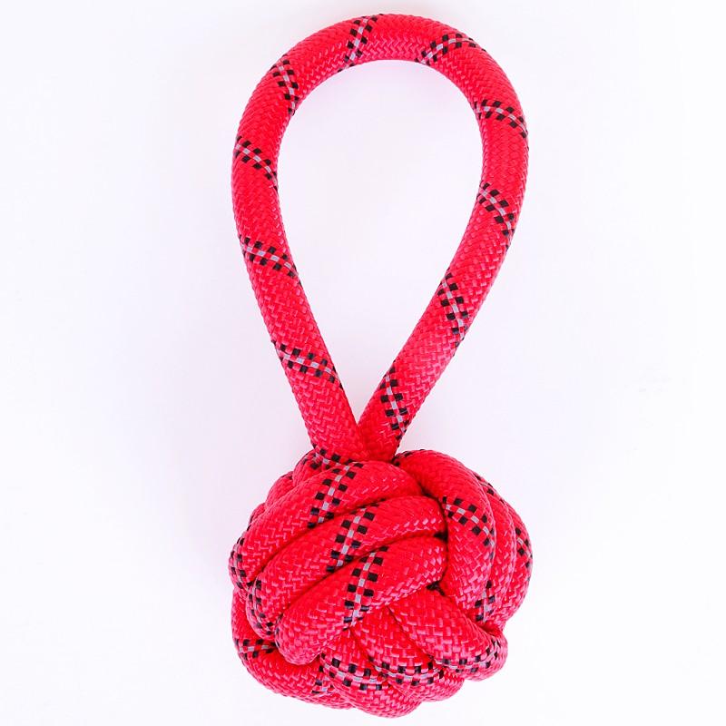 Dog Toy Cotton Ropes Woven Knot Dogs Toy Bite-resistant Knot Rope Toys for Dog Teeth Grinding Chew Proof Toys for Puppy Training