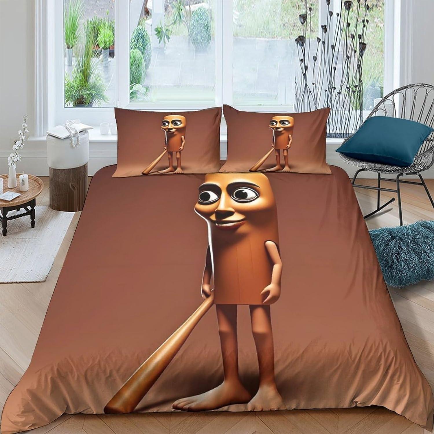 Tung Tung Sahur Gultasveļas Pārvalks 3D