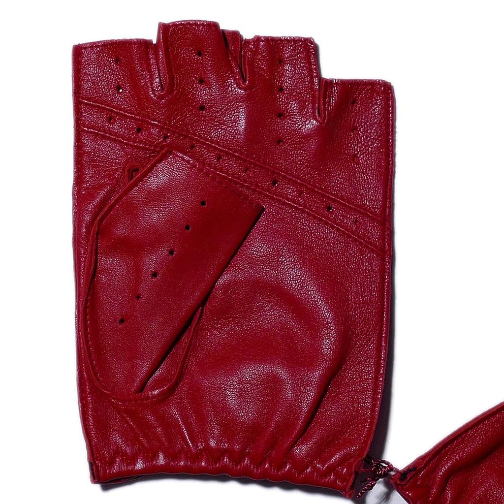 Leather Thimble Driving SNETTERTON Berry S Size [Dents] Gloves, Gloves, Gloves, Men's 5-1009