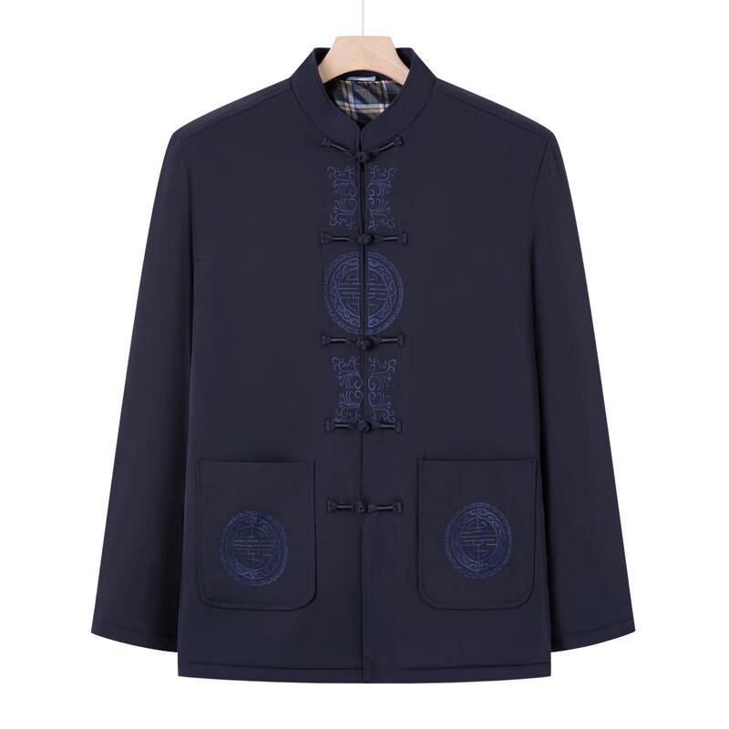 Men's Chinese Style Tang Suit Padded Cotton Jacket