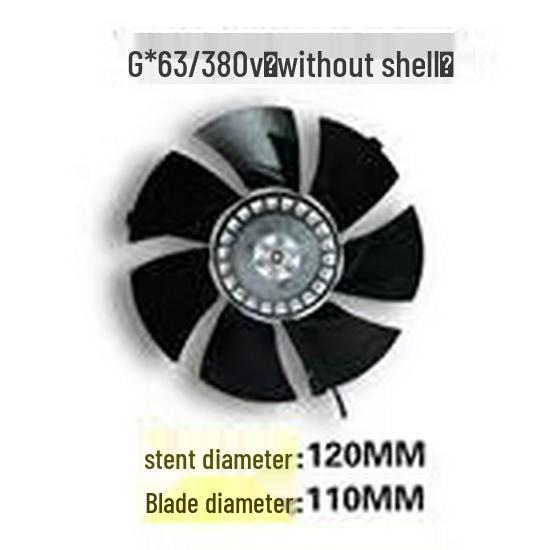 G-Type 380V Variable Frequency Axial Motor Cooling Fan with Adjustable Speed and External Rotor.