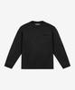 Aetityudeuaetityudeu Aa Curved Garment Dyeing Long Sleeve Black