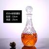 250-1000ml Bottiglia di Vetro Trasparente di Alta Qualità Dispenser per Whisky Bottiglia Creativa per Vino Rosso per Liquori Scotch Bourbon