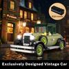 1370PCS Vintage Car Building Set Classic Model Car Kit for Adults Antique Collectible Display Decorations Gift Toy for Adults