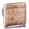 Made in Italy cowhide Anaconda Diamantina ladies bi-fold wallet BOX type coin purse money luck up feng shui money luck wallet present for gift boxed