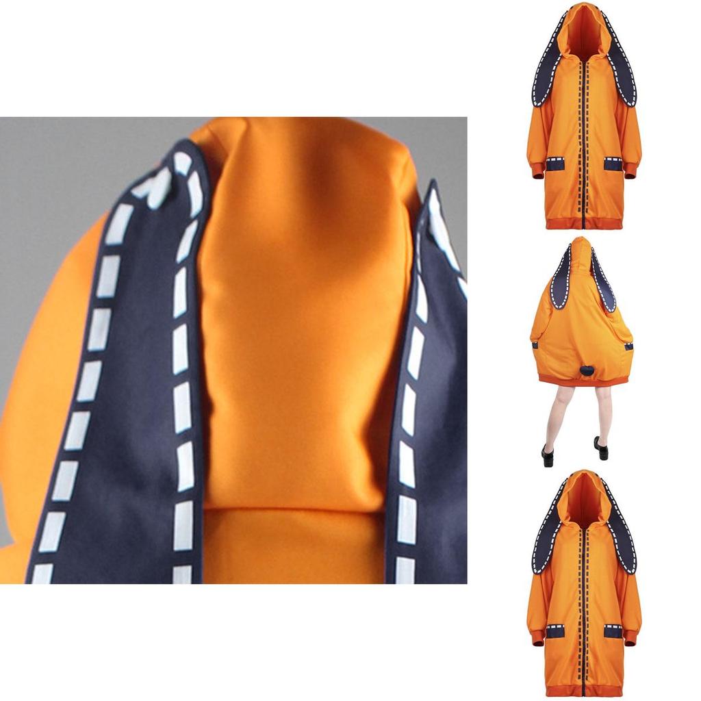 Kakegurui Runa Yomozuki Cosplay Costume Stylish Hoodie Coat For Anime Fans