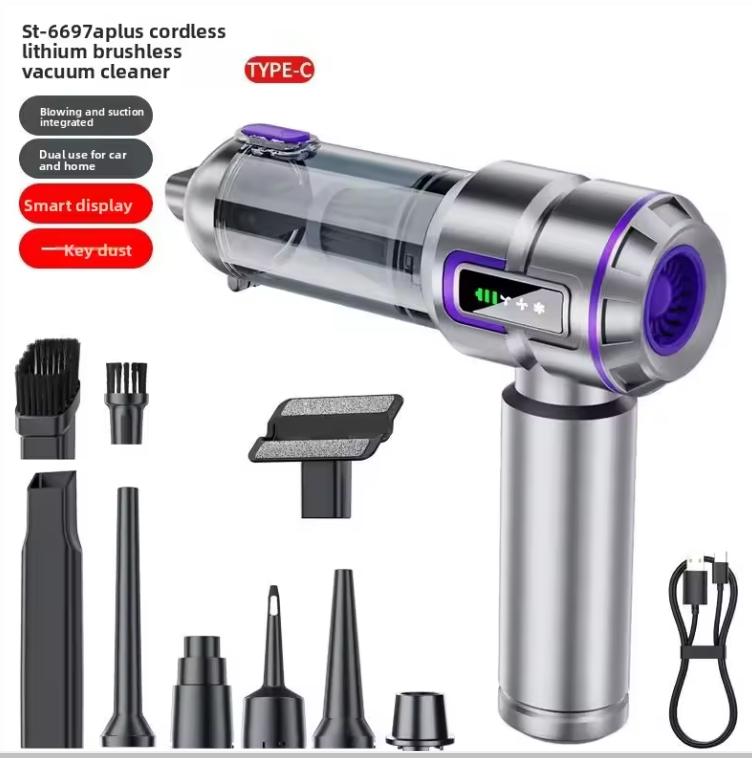Portable Car Vacuum Cleaner New 998000PA Mini Car Vacuum Cleaner Cordless Powerful for Home Handheld Blower for Car Clean